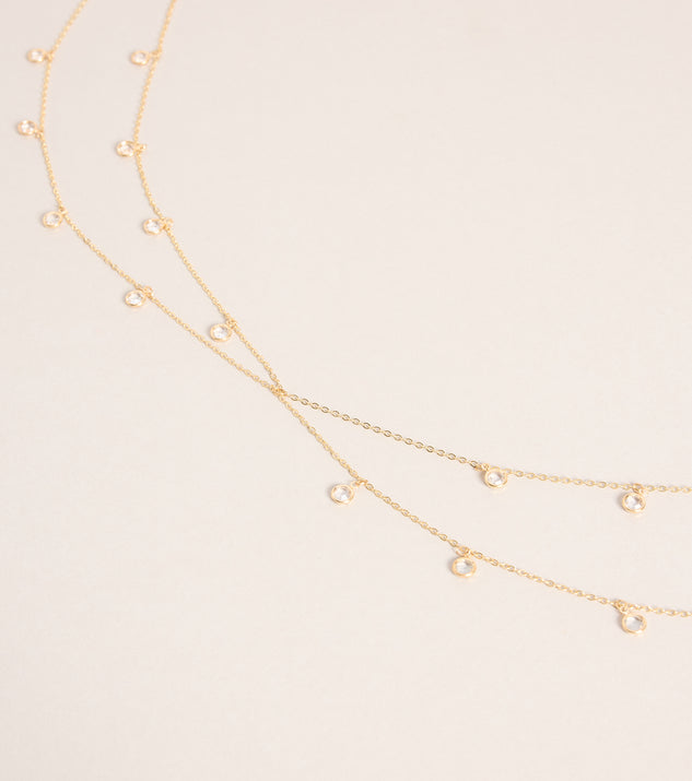 Windsor Pretty Shine Layered Stone Belly Chain - Image 2