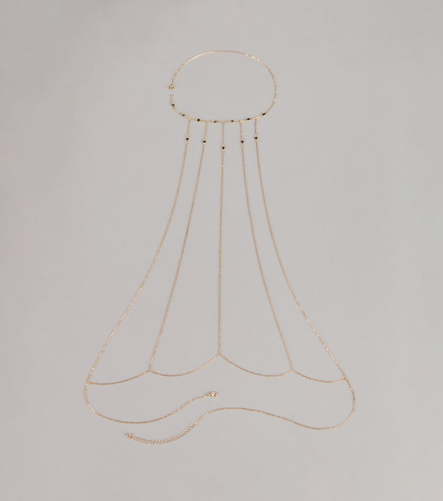 Windsor Quiet Luxury Back Chain Body Jewelry - Image 2