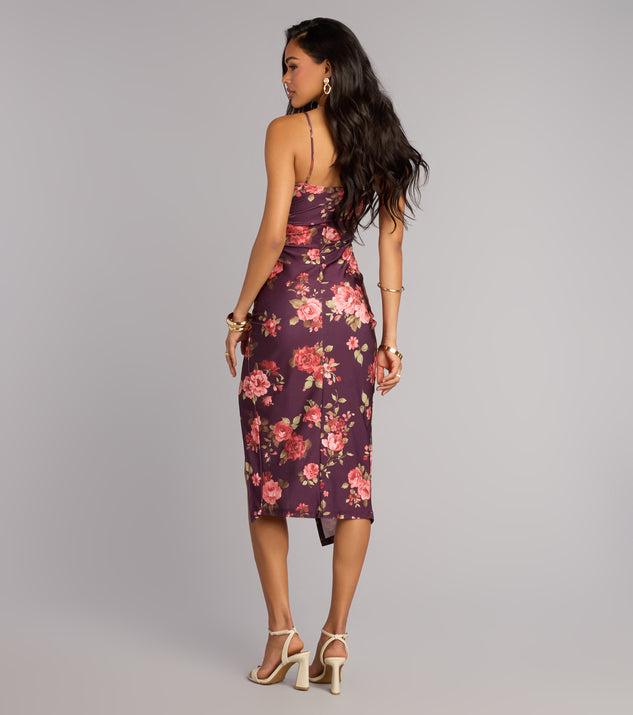 Windsor Quietly Captivating Floral Midi Dress - Image 2