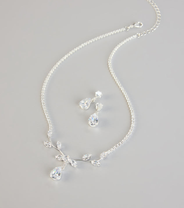 Windsor Radiant Luxe Cubic Zirconia Jewelry Set - Image 3