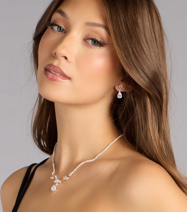Windsor Radiant Luxe Cubic Zirconia Jewelry Set - Image 2