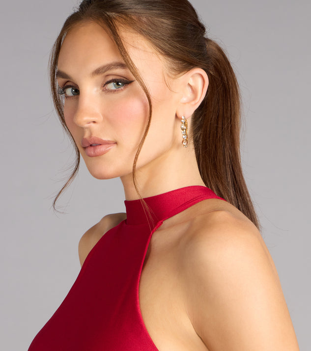 Windsor Radiant Mix Crystal Hoop Stud Set - Image 2