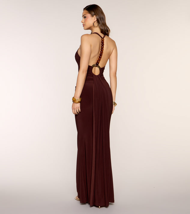 Windsor Renee Open Back Mermaid Formal Dress - Image 3