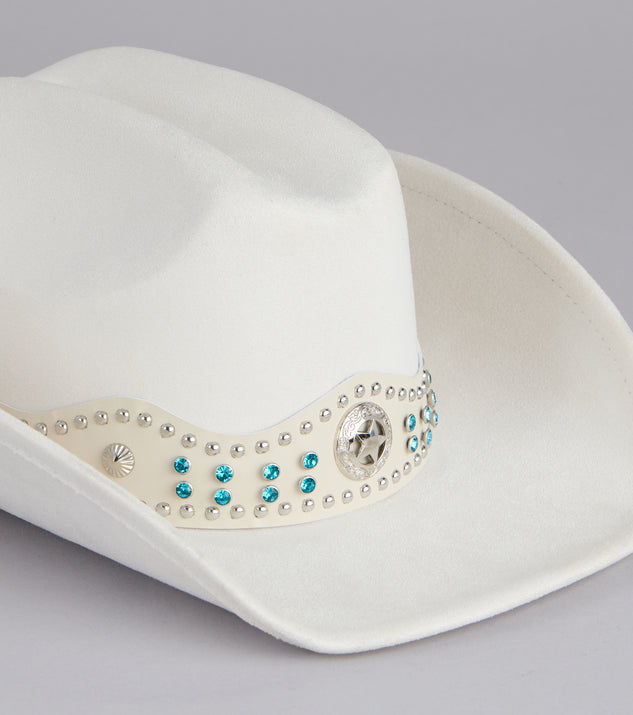Windsor Rodeo Star Studded Cowboy Hat - Image 3