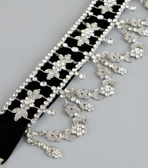 Windsor Royal Sparkle Rhinestone Choker - Image 3