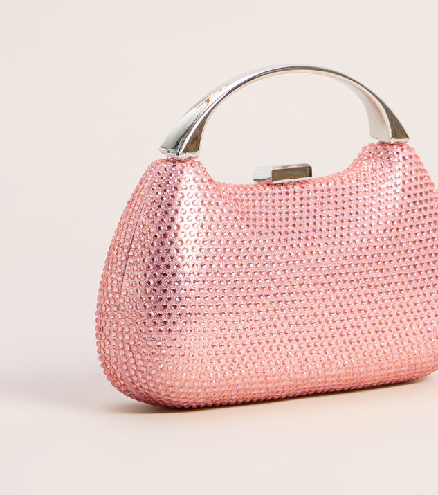 Windsor RSVP Spark Rhinestone Clutch Bag - Image 3