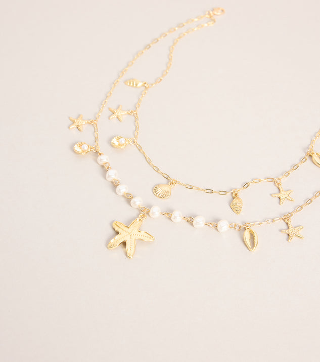 Windsor Sea You There Pearl Charm Necklace - Image 3