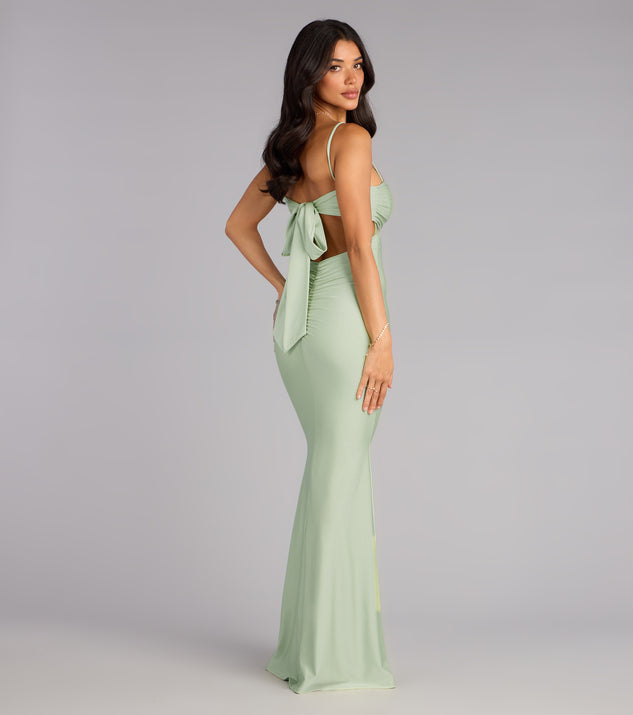 Windsor Sierra Tie-Back Mermaid Formal Dress - Image 2