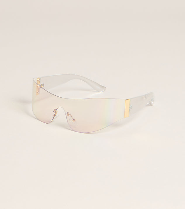 Windsor Sleek Edge Shield Sunglasses - Image 3