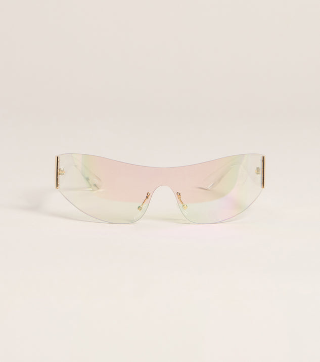 Windsor Sleek Edge Shield Sunglasses - Image 2