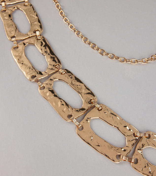 Windsor Sleek Statement Chain-Link Belt - Image 3