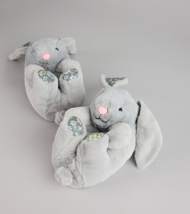 Windsor Snuggle Bunny Plush Slippers - Image 2