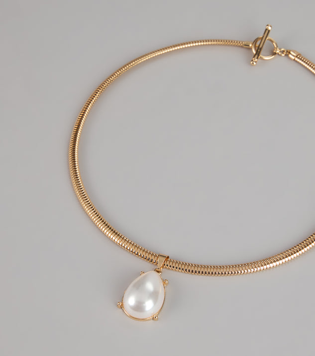 Windsor Soft Focus Pearl Collar Necklace - Image 3