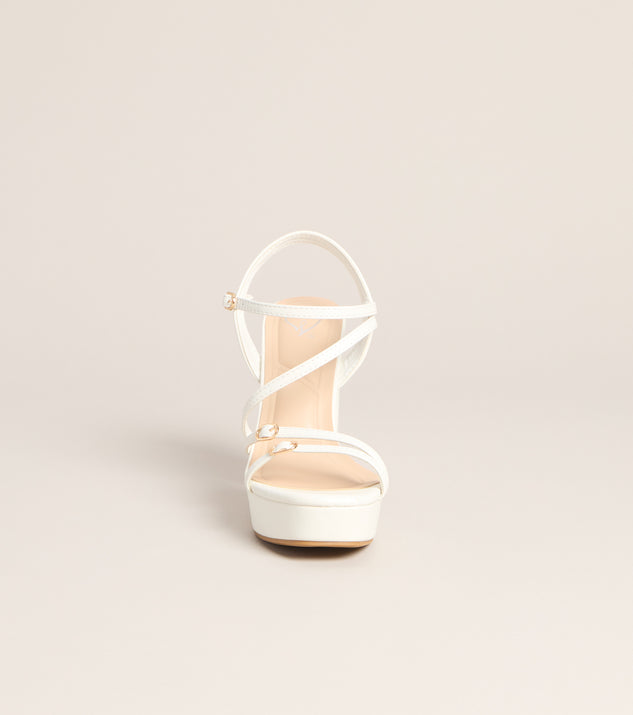 Windsor Soft Glam Steps Platform Block Heels - Image 3