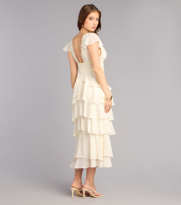 Windsor Softly Stolen Moments A-Line Midi Dress - Image 3