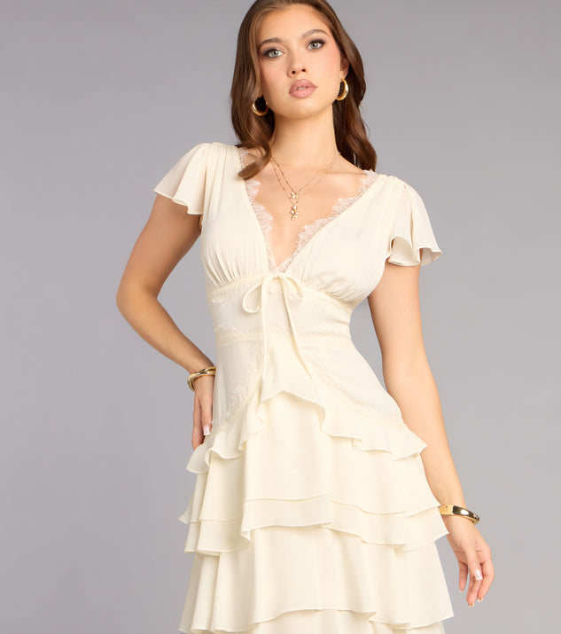 Windsor Softly Stolen Moments A-Line Midi Dress - Image 2