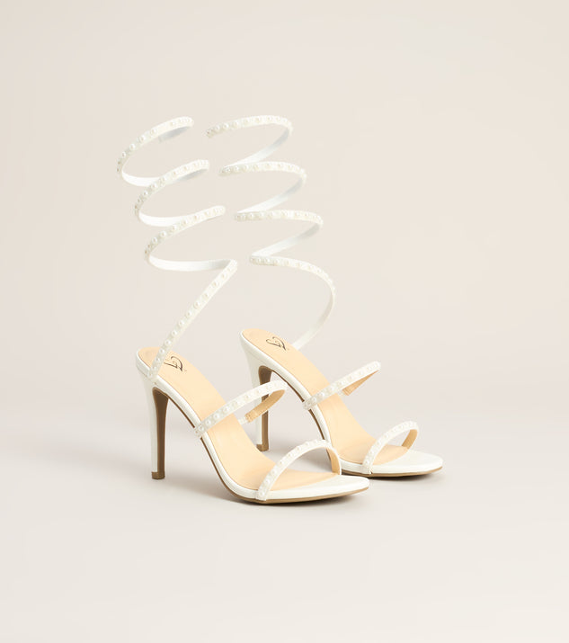 Windsor Something Borrowed Pearl Heels - Image 3
