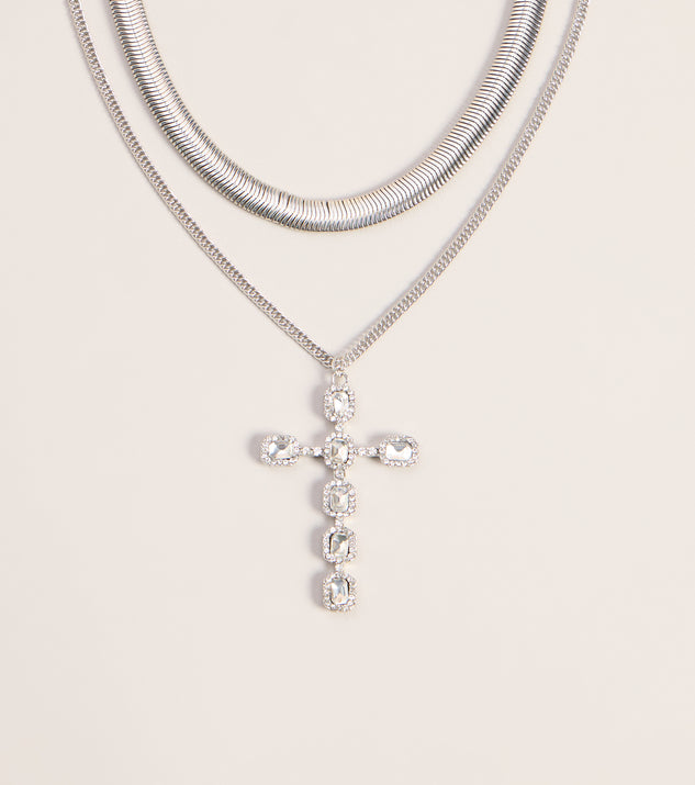 Windsor Spark Verdict Cross Necklace Set - Image 3