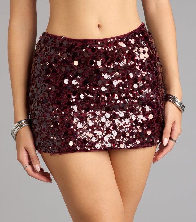 Windsor Starlit Shimmer Mini Skort - Image 3