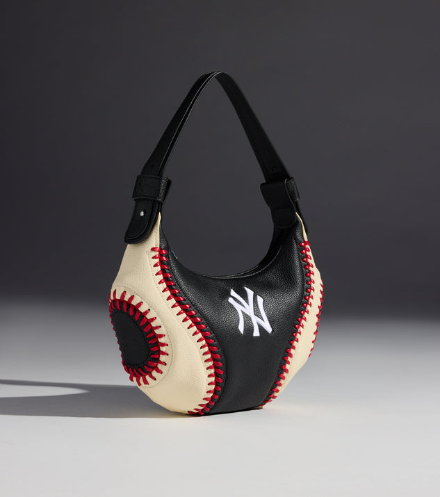 Windsor Street Style NY Yankees Baseball Shoulder Bag - Image 2