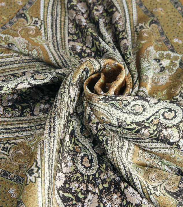 Windsor Styled on Repeat Paisley Print Scarf - Image 3