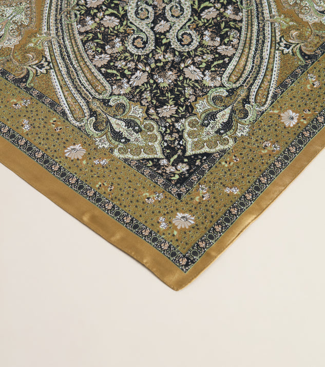 Windsor Styled on Repeat Paisley Print Scarf - Image 2