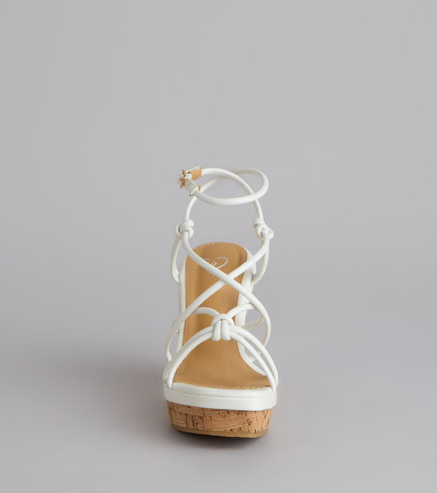 Windsor Sunny Days Strappy Platform Wedges - Image 3