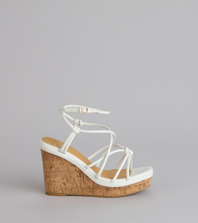 Windsor Sunny Days Strappy Platform Wedges - Image 2