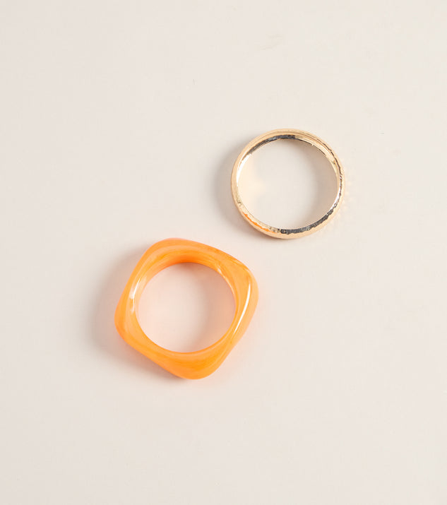 Windsor Sunset Stacks Bangle Bracelet Set - Image 2