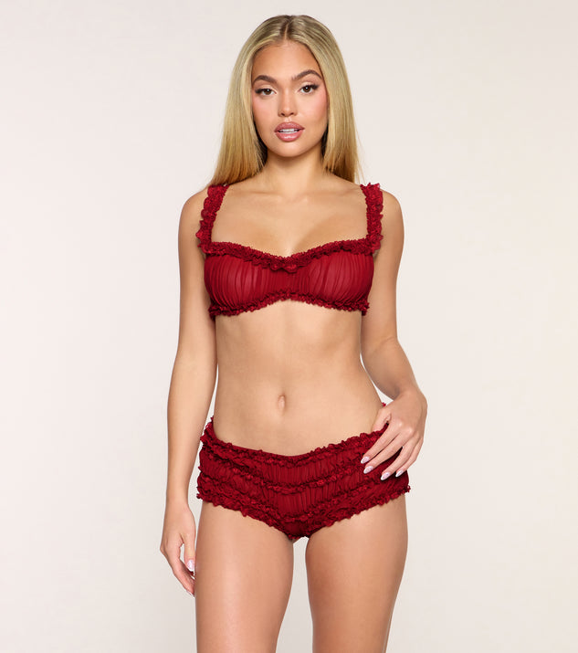 Windsor Sweet But Bold Ruffle Hot Shorts - Image 2