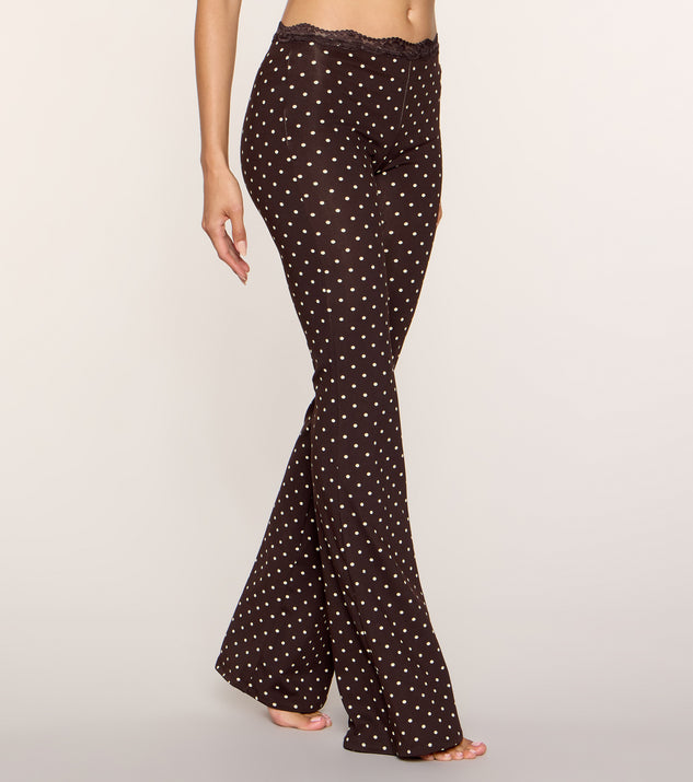 Windsor Sweet Dreams Polka Dot Pajama Pants - Image 2