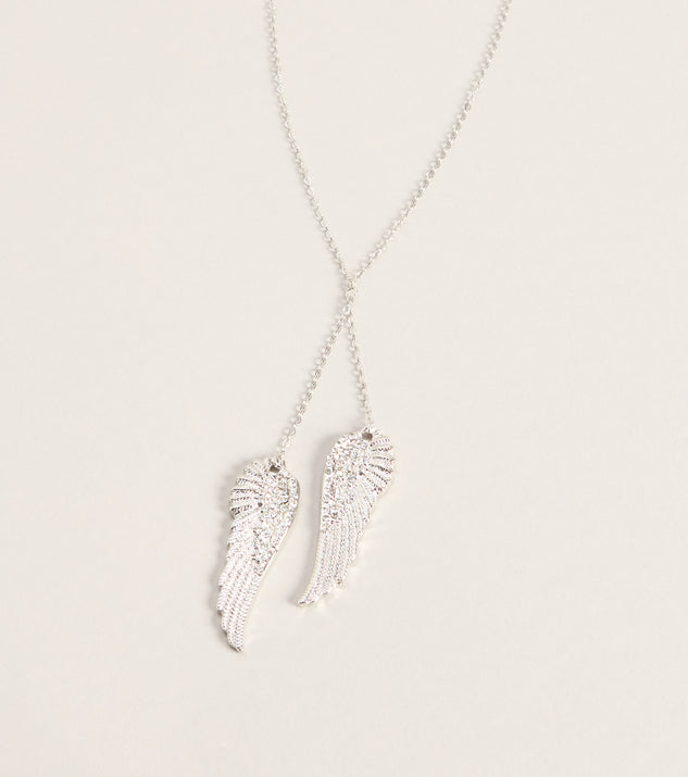 Windsor Sweet Symbol Angel Wing Necklace - Image 2