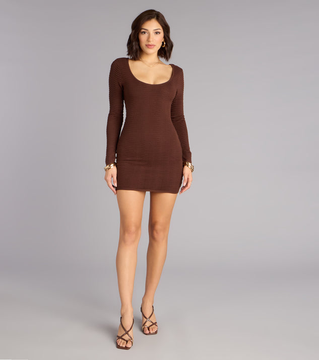 Windsor Sweet Twist Bodycon Mini Dress - Image 3