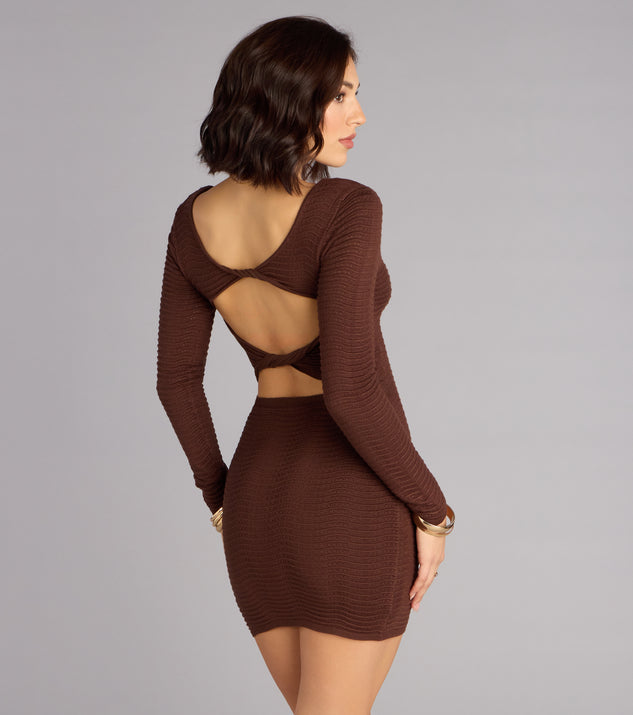 Windsor Sweet Twist Bodycon Mini Dress - Image 2