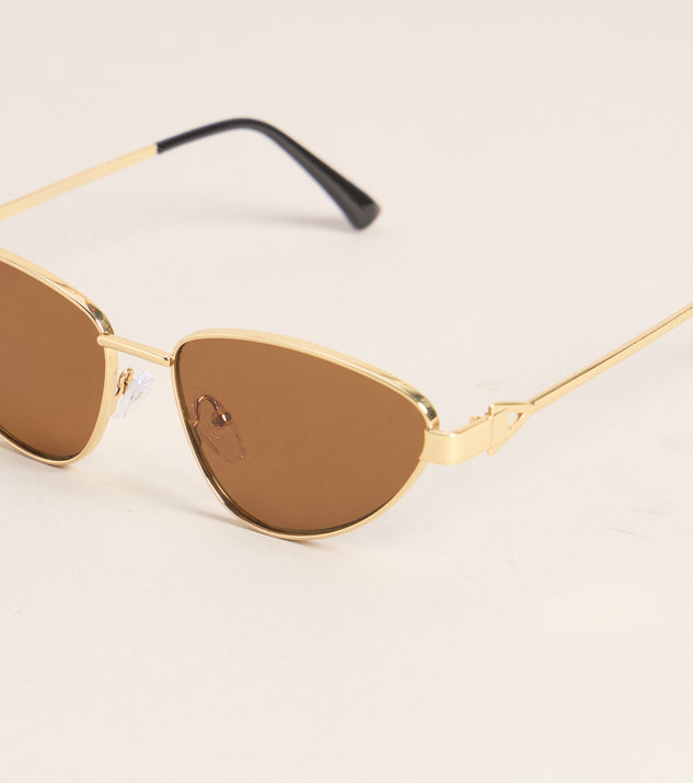 Windsor Text Me Tomorrow Cat Eye Sunglasses - Image 3
