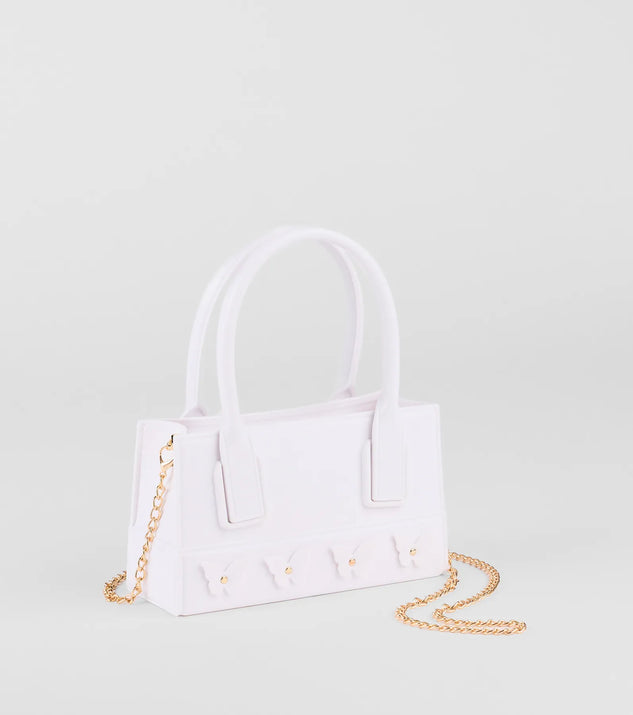 Windsor Time To Fly Butterfly Jelly Tote Bag - Image 3