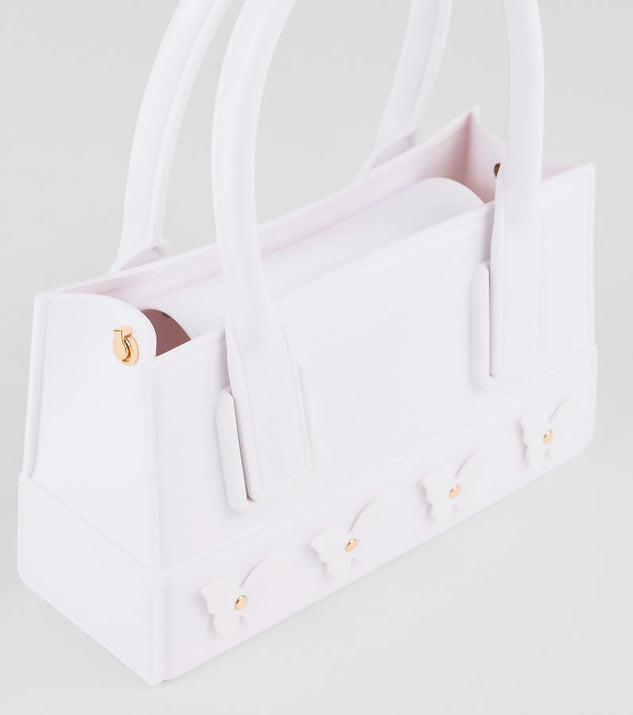 Windsor Time To Fly Butterfly Jelly Tote Bag - Image 2