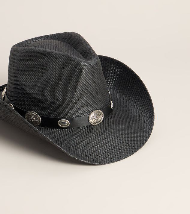 Windsor Trendy Attitude Straw Cowboy Hat - Image 3