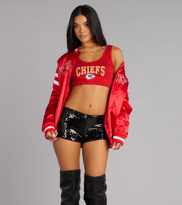 Windsor Ultra Game NFL Kansas City Chiefs Crop Tank Top - Image 2
