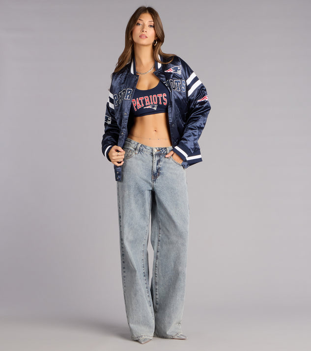 Windsor Ultra Game NFL New England Patriots Crop Tank Top - Image 3
