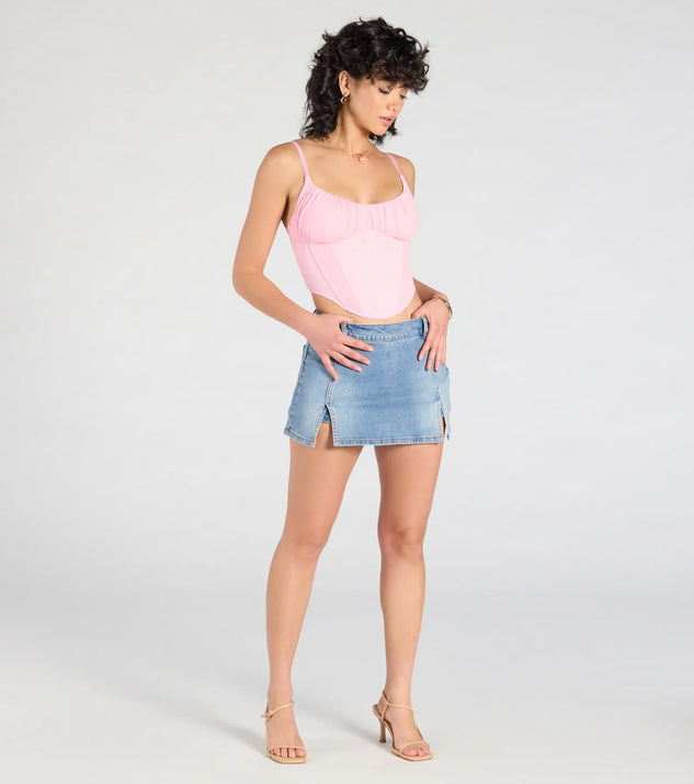 Windsor Undeniable Favorite Mid-Rise Denim Skort - Image 2