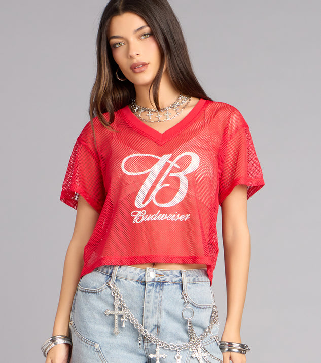 Windsor Vintage Brew Budweiser Jersey Top - Image 2