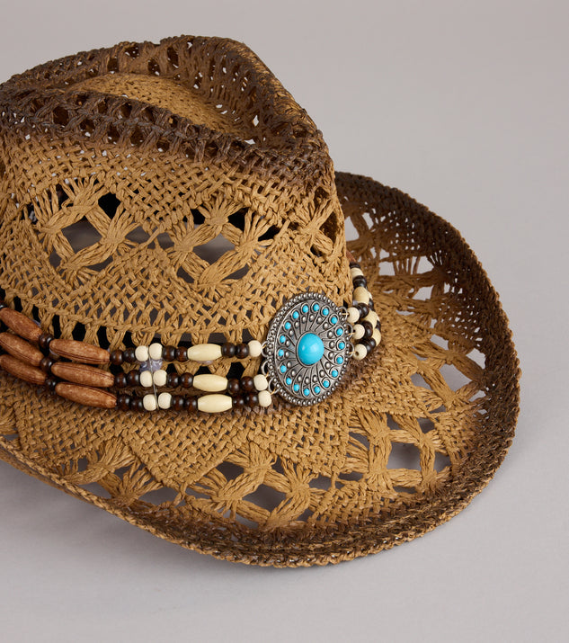 Windsor Wander West Beaded Cowboy Hat - Image 3