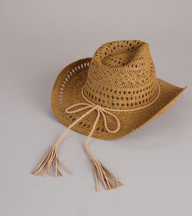 Windsor Weekend Escape Straw Cowboy Hat - Image 3