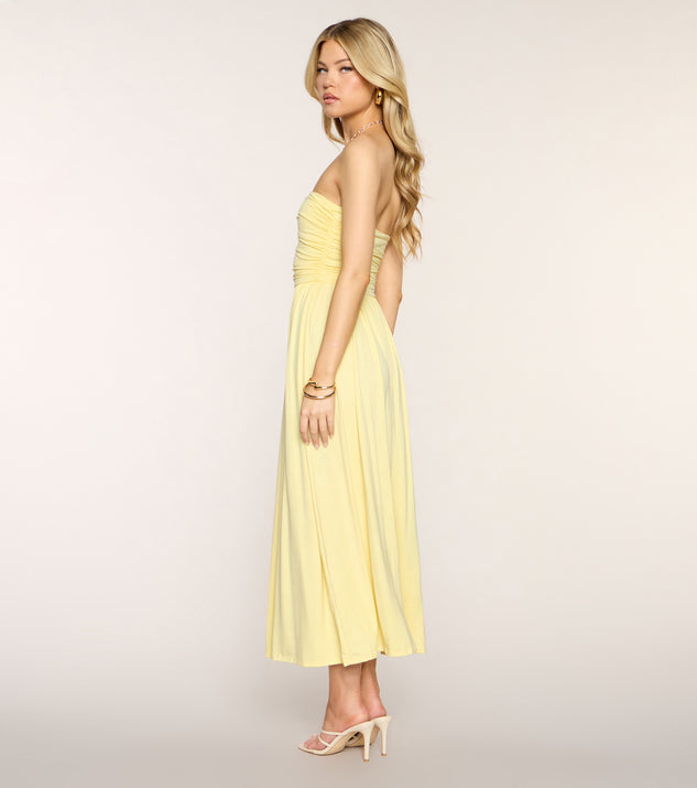 Windsor Weekend Glow A-Line Midi Tube Dress - Image 2