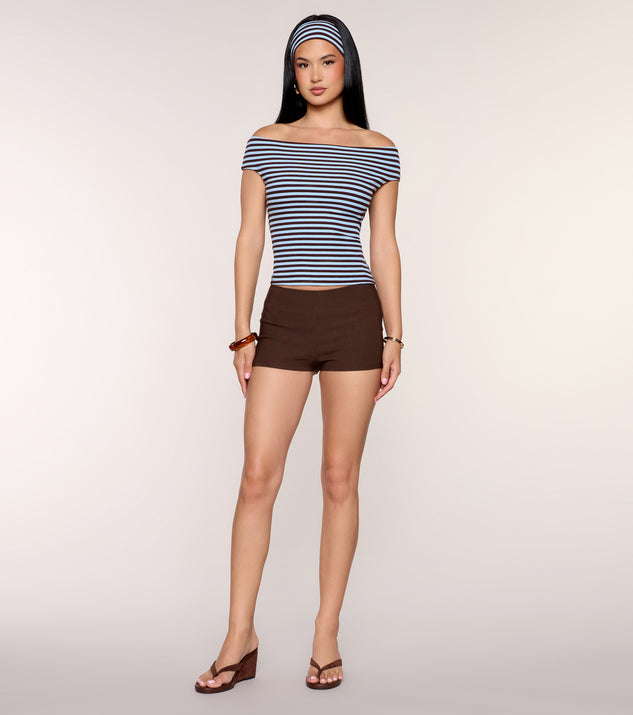 Windsor Weekend Replay Off Shoulder Top - Image 2
