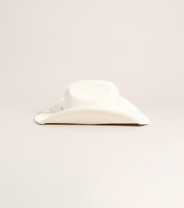 Windsor Western Drama Floral Concho Cowboy Hat - Image 3