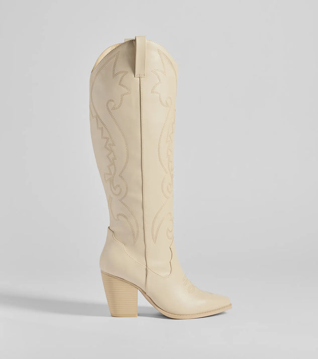 Windsor Western Flair Under-The-Knee Boots - Image 2
