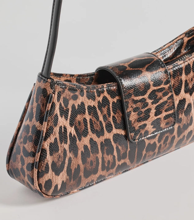 Windsor Wild Cutie Leopard Faux Leather Shoulder Bag - Image 2