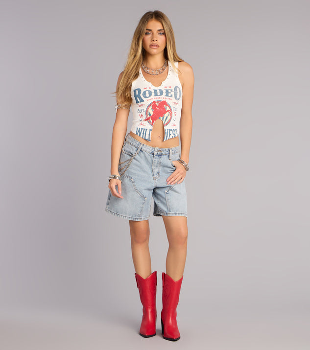 Windsor Wild West Rodeo Graphic Tank Top - Image 3